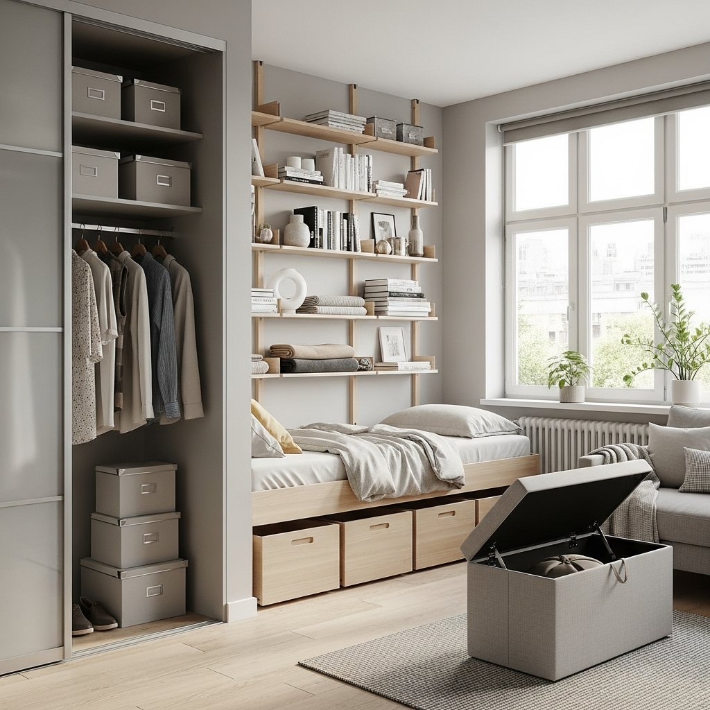 10 Genius Storage Hacks for Small Apartments