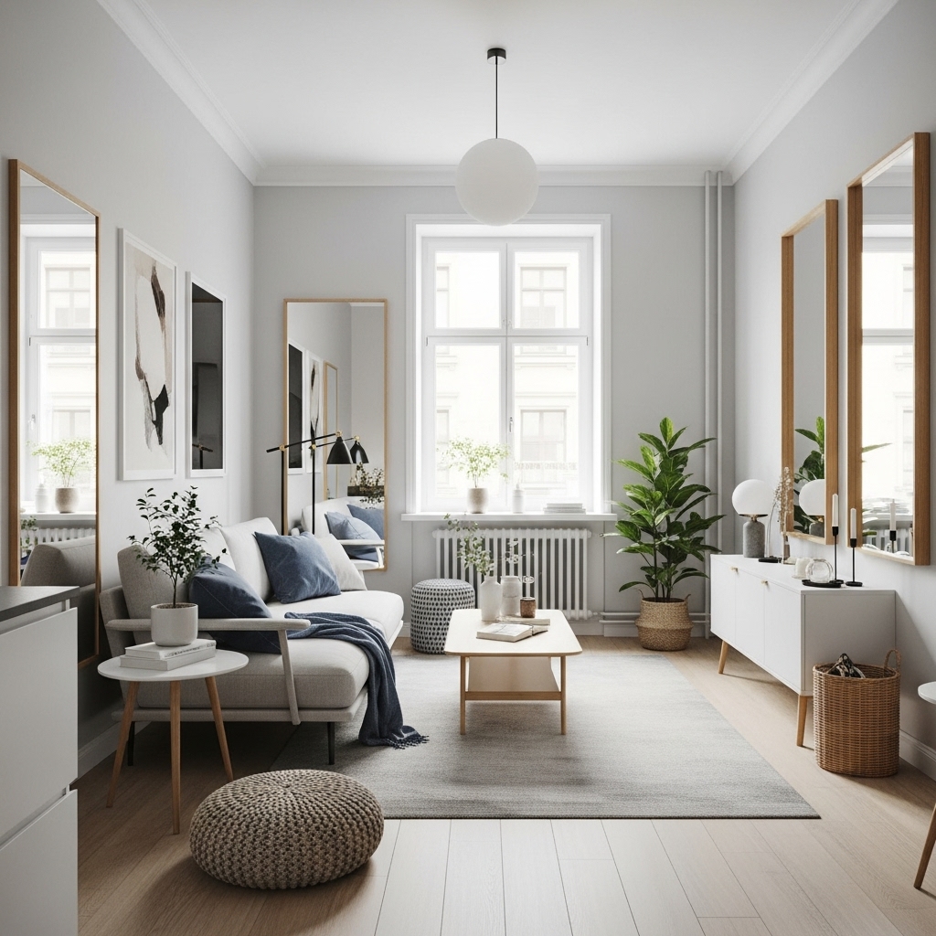 How to Arrange Furniture in a Small Apartment to Look Bigger