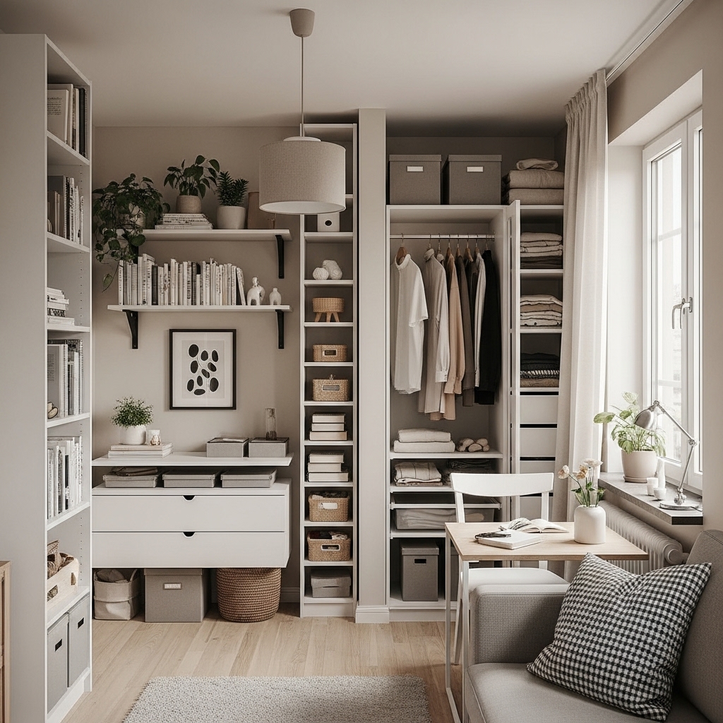 How to Organize a Small Apartment Without Buying New Furniture